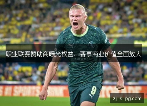 职业联赛赞助商曝光权益，赛事商业价值全面放大